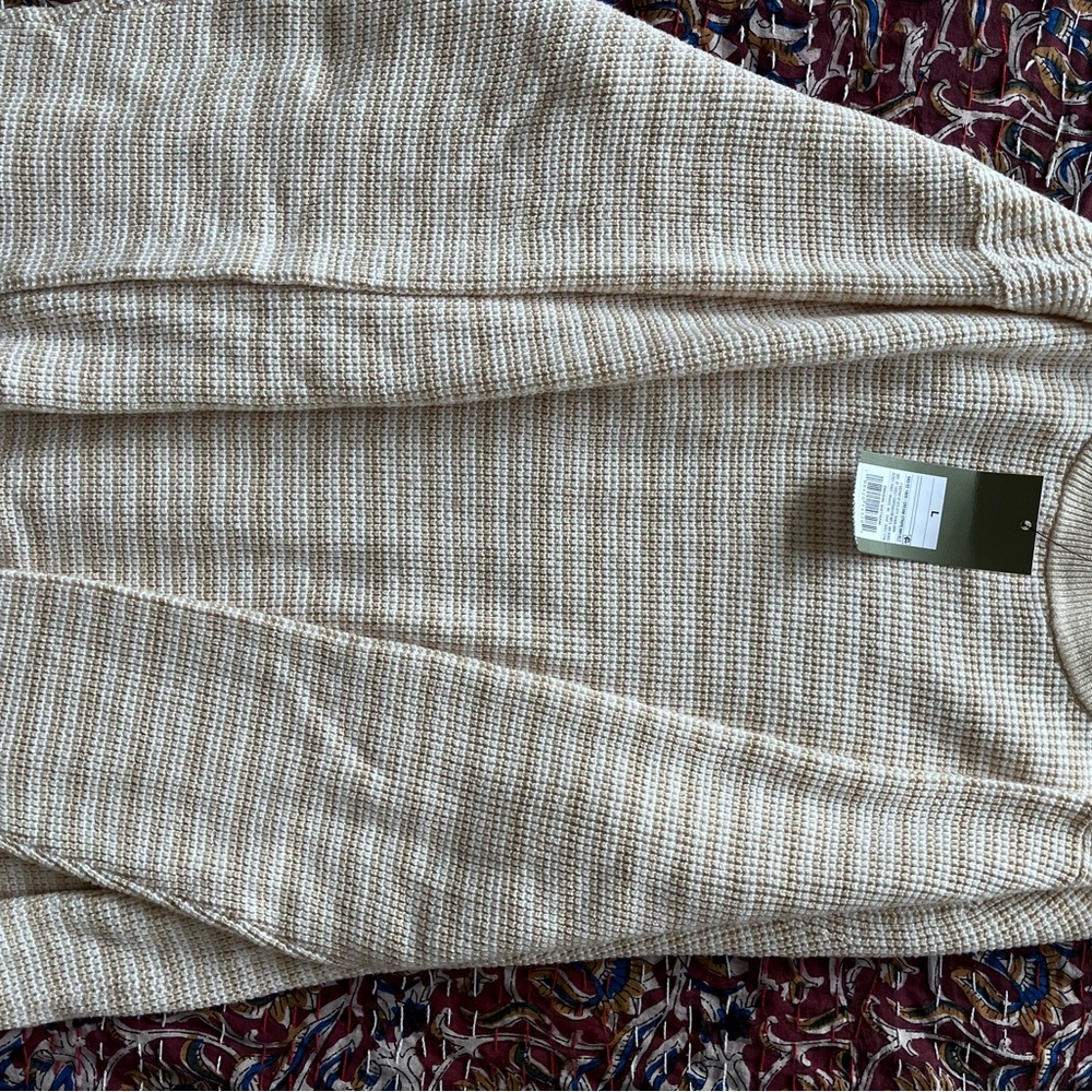H&M Beige Knit Sweater